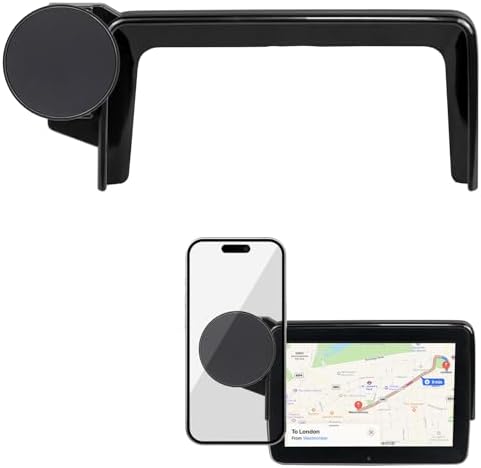 Magnetic Car Phone Holder for Mercedes CLA, GLA, A-Class (2015-2019) – Enhanced 360° Rotating Mount with Mag Safe Compatibility for Safe Navigation and Hands-Free Calling – Ideal for 8-Inch Displays – Elevate Your Driving with Superior Stability and Chic Aesthetics