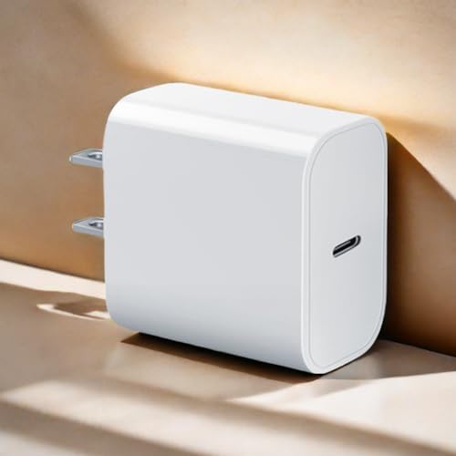 20 W USB C Fast Charging Block 3-Pack for Apple Devices – Compact Wall Adapter for i Phone 11-16, Apple Watch & i Pad – Sleek Purple Design for Enhanced Portability and Efficiency – Universal Compatibility for Optimal Performance
