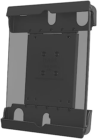 Rugged RAM Mounts RAM-HOL-TAB20 U Tab-Tite Adjustable Tablet Holder for 9″-10.5″ Devices – Heavy-Duty Compatibility with RAM B 1″ and C 1.5″ Ball Bases for Ultimate Stability and Accessibility in Any Environment