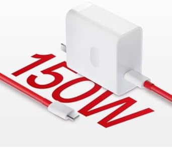 Rapid Charge One Plus Super Vooc 150 W Wall Adapter with 6.5 ft Type-C Cable – Engineered for Instant Power Delivery to Ace 12, 12 T, 12 S Pro & 13 Models – Compact, Durable Charger for Home, Office, and Travel – Unleash Your Mobile Potential with Unmatched Efficiency and Dependability
