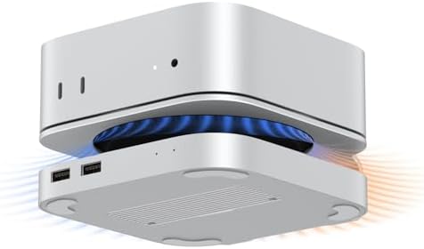 Elevate Your Mac mini Setup with the Akyyajaure 9-in-1 Aluminum Docking Hub – High-Speed M.2 NVMe SSD Enclosure, Lightning-Fast 10 Gbps USB-A2 Ports, Effortless SD/TF Card Readers, and USB 2.0 Connectivity for Unmatched Productivity and Style