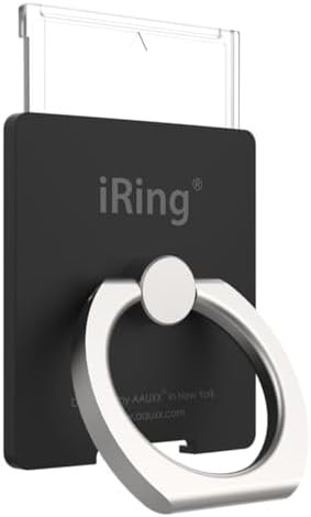 Wireless Charging-Ready i Ring Link Phone Holder – Pearl White Finger Grip & Stand for Ultimate Smartphone Security and Versatility – Compatible with i Phone, Galaxy & All Smartphones – Enhanced 360° Rotation & 180° Flip Design for Effortless Photo Angles – Durable Zinc Alloy & Polycarbonate Construction for Long-Lasting Use – Ultra-Strong Adhesive for Secure Attachment – Detachable Plate for Seamless Wireless Charging – Perfect for Video Calls, Streaming, and Everyday Use – Ideal for All Smartphone Models Including i Phone 14, Galaxy S21, and More – Elevate Your Device Experience with i Ring Link’s Innovative Grip Technology