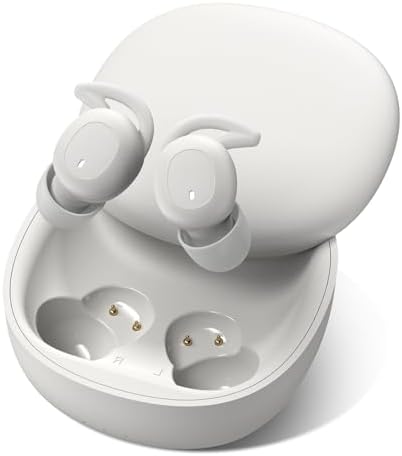Bluetooth 5.3 Wireless Sleep Earbuds for Side Sleepers – Comfortable Noise Blocking Headphones with Mic for Work, Relaxation & Sports – Enhanced Connectivity, Invisible Design, Perfect for Nighttime Tranquility and Daily Use