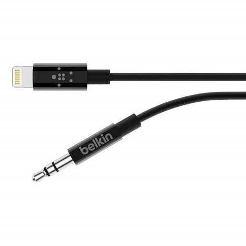 Belkin Dual Audio Output Splitter – 3.5 mm Headphone Adapter for Seamless Sharing of Music & Videos on i Phones, Laptops, and Tablets – Lightweight & Durable Design for Effortless Entertainment Experiences