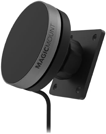 Scosche Qi2 Mag Safe Car Mount with 15 W Wireless Charging – Premium Magnetic Phone Holder for Dashboard & Windshield, Fast USB-C Charger Included, Compatible with i Phone 12-16 – Ultimate Convenience & Durability for Tech-Savvy Drivers