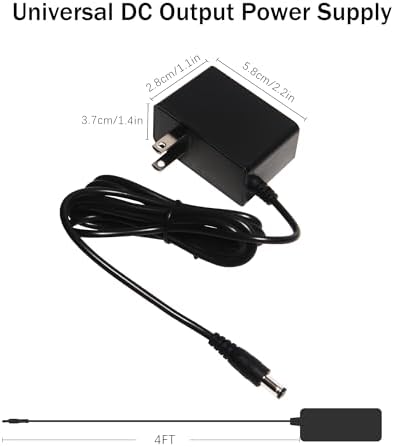 12 V High-Efficiency Power Supply Adapter – Versatile AC to DC Converter for LED Lighting and Low-Voltage Applications – 3 A Compact Design with Advanced Safety Features for Reliable Performance and Easy Installation