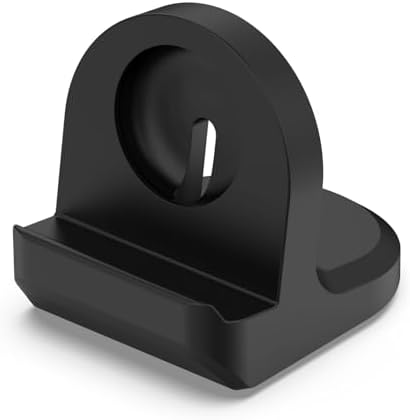 Elegant White Charging Dock for Google Pixel Watch 3/2 – Effortless Cable Management for a Neat Nightstand – Sturdy Silicone Base for Ultimate Stability – Rapid Type-C Charging for Hassle-Free Overnight Power – Perfect Addition for an Organized Lifestyle and Enhanced Smartwatch Accessibility