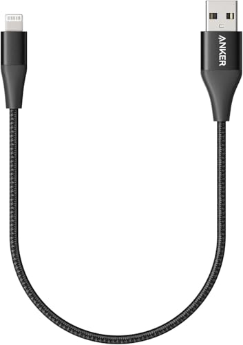 Anker 551 USB-A to Lightning Cable (3 ft) – Ultra-Fast Charging i Phone Charger, MFi Certified for i Phone 13/12/11/X/8 Series, Durable Nylon Build for Home and Car Use, Superior Compatibility and Reliability