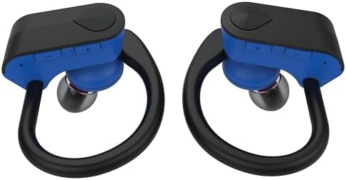 IQ Sound IQ-140 TWS True Wireless Sport Earbuds – Lightweight Sweat-Proof Bluetooth Headphones with 5-Hour Playtime, 120-Hour Standby, and Built-In Microphone for Seamless i Phone & Android Compatibility – Perfect for Active Lifestyles