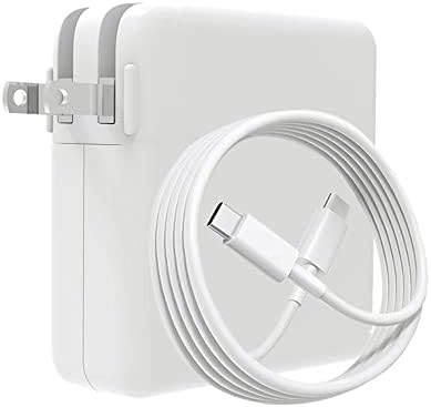 High-Performance 108 W USB-C Power Adapter for Mac Book Pro & Air, Compatible with i Pad Pro 2024/2023/2022/2021 – Ultimate Fast Charging Solution with 7.2 ft USB-C Cable – Enhanced Durability & Smart Safety Features for All USB-C Devices Including Laptops, Tablets, and Smartphones