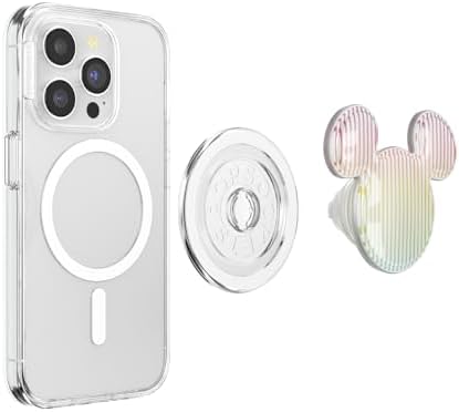 Disney Mickey Waffle Mag Safe Pop Grip – Stylish Magnetic Phone Stand with Swappable Design, Effortless Wireless Charging, Enhance Your Smartphone Experience with Fun & Functionality
