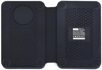 All-in-One Carbon Fiber Charging Station for Apple Devices – Fast Mag Safe Wireless Charger, Foldable Travel Solution for i Phone 16-12 Series, Air Pods & Apple Watch – Ultimate Portability & Efficiency