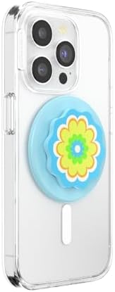 Mag Safe-Ready Tidepool Lava Pop Socket Phone Grip & Stand – Magnetic Hold for Effortless Wireless Charging, Hands-Free Viewing, and Stylish Functionality – Transform Your Mobile Experience with Enhanced Compatibility and Unique Design