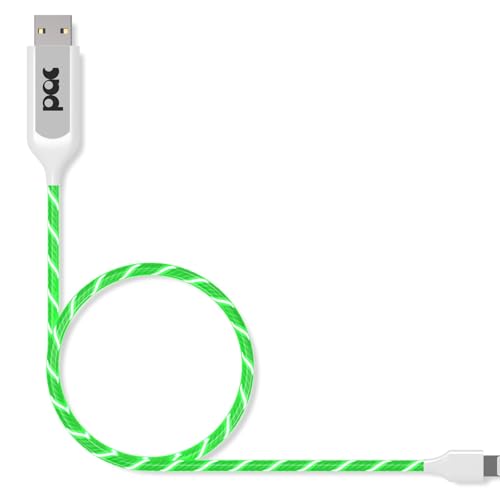 Elevate Your Tech Game: Statik Power Aware 3 FT Light-Up USB Charger Cable with Fast Charging and LED Indicator for Enhanced Device Compatibility and Convenience