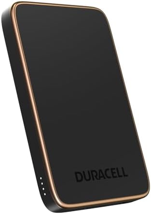 DURACELL Charge 5 V Portable Power Bank – 5000 m Ah Travel-Friendly Charger with Dual USB-C & USB-A Ports for Fast Charging | Compatible with i Phone, i Pad, Android & Samsung Devices | Lightweight & Durable Design for On-the-Go Power Solutions