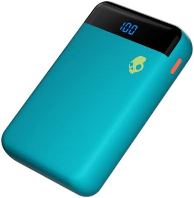 Skullcandy Fat Stash 2 Portable Charger – 10,000 m Ah Power Bank with 20 W USB-C Fast Charging & Dual 18 W USB-A Ports – Essential Travel Companion with Bonus USB A to Micro USB/Type C Cable for Enhanced Device Compatibility and Speed