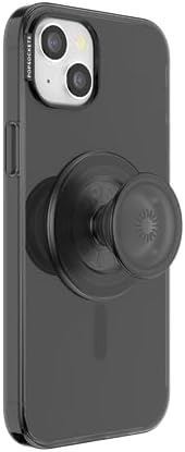 Transparent Mag Safe-Compatible Phone Grip Case for i Phone 15 Pro Max – Superior Drop Protection and Effortless Wireless Charging – Elevate Your Style with Enhanced Handling and Sleek Design