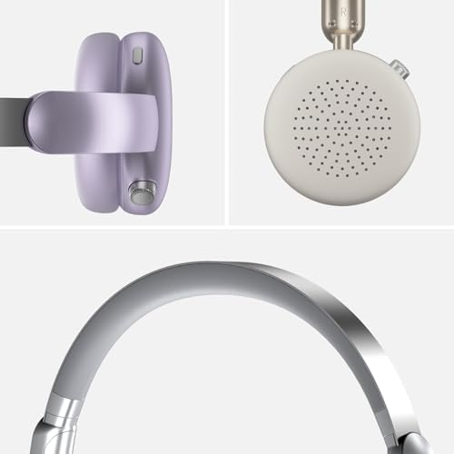 Discover the LORELEI Q60 Purple Wireless Bluetooth On-Ear Headphones – Unrivaled Comfort and Long-Lasting Performance with 40-Hour Battery Life, Enhanced Bass Mode, Built-In Microphone, and Lightweight Design for Effortless Connectivity and Ultimate Audio Enjoyment