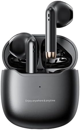 Chic Pink True Wireless Earbuds with Advanced Bluetooth 5.3 – Immersive Noise Cancellation, Powerful Deep Bass & Integrated Microphone – Waterproof Sports-Proof Design for On-the-Go Lifestyle – Perfect Fit for i Phone & Android Users – Transform Your Listening Journey Now!