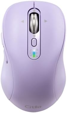 Elevate Your Productivity with the L570 Wireless Bluetooth Mouse – Portable, Rechargeable, and Multi-Device Compatible for Seamless Navigation Across Mac Book Air/Pro, i Pad, Laptop, and Computer – Featuring 4-Level DPI, Ergonomic Design, Silent Click, and 4-Way Scrolling for Ultimate Comfort and Precision
