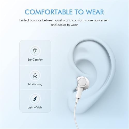 Premium Dual Pack USB-C Earbuds for i Phone 15 – High-Performance Wired In-Ear Headphones with Integrated Mic & Volume Control, Tailored for i Phone 16/15 Pro, Pro Max, i Pad Pro & All USB-C Devices – Superior Sound Quality & Noise Isolation for Audiophiles & Gamers