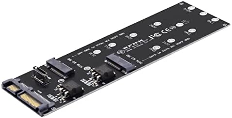 Maximize SSD Performance with NFHK M.2 to Oculink Adapter – Dual 2-to-2 PCIe NVME/AHCI Connector for Enhanced Speed | Supports 2230/2242/2280/22110 mm Drives | Ideal for High-Performance Gaming & Content Creation | Plug-and-Play Installation for Seamless Upgrades | Durable, Compact Design for Reliable Connections