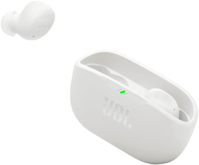 JBL Vibe Buds 2: Cutting-Edge True Wireless Earbuds with Advanced Active Noise Cancellation, Rich Deep Bass, Versatile Smart Ambient Mode, Extended 40-Hour Playback, and IP54 Water & Dust Resistance – Perfect for Music Enthusiasts and Active Lifestyles in Stunning Blue Finish