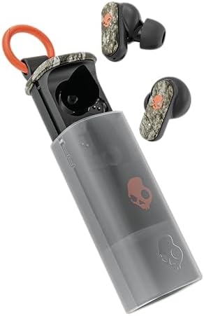 Skullcandy Dime Evo Wireless Earbuds – Exceptional Bluetooth Earbuds with 36-Hour Battery Life, Advanced Noise-Isolating Technology, and Built-In Microphone for Effortless Calls on i Phone & Android – Compact Clip Case for Ultimate Portability and Sound Excellence