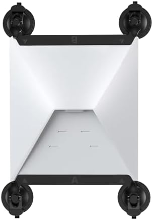 Starlink Mini Car Mount Kit – Powerful 4 Suction Cups Mounting Kit, Portable Vehicle Strong Suction Starlink Mini Secure Mounting Kit for Car Sunroof/Rear Window/Front Window/Roof – Enhanced Compatibility and Speed