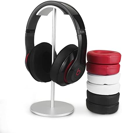 Upgrade Your Beats: Krone Kalpasmos Studio 3 & 2 Replacement Ear Pads – Soft Memory Foam Cushions for Ultimate Comfort and Noise Isolation in Vibrant Red – Perfect Fit for Wired & Wireless Models (B0501, B0500) – Enhance Sound Quality & Style Effortlessly