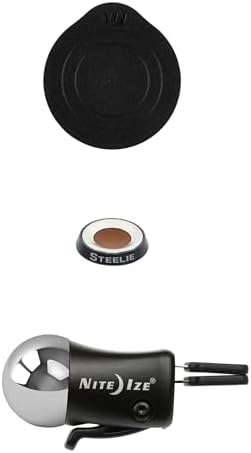 Nite Ize Steelie Original Vent Kit – Premium Magnetic Phone Mount for Effortless Car Vent Attachment – Versatile Hands-Free Holder with Neodymium Magnets – 360-Degree Rotation for Navigation and Calls – Essential Portable Car Accessory for Smartphones and Cases – Enhance Safety and Connectivity on the Road
