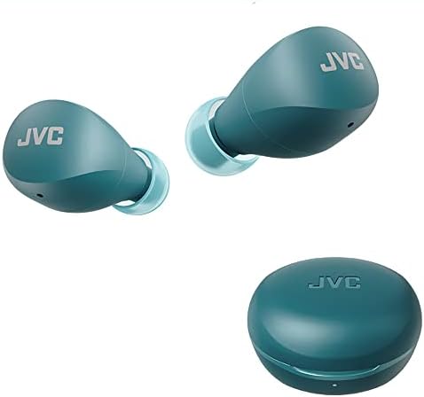 JVC Gumy Mini True Wireless Earbuds – Ultra-Light Bluetooth Headphones with Neodymium Drivers, 23-Hour Battery for Uninterrupted Music, IPX4 Water-Resistant Design Perfect for Active Lifestyles, Effortless Device Pairing for On-the-Go Listening