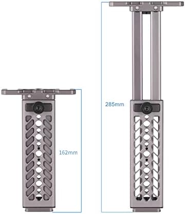 NICEYRIG Premium Aluminum Tablet Tripod Mount for i Pad Pro 12.9″, 11″, Air 10.9″, 10.5″, Mini 8.3″, and 7.9″ – Ultimate Vlogging Stand with Quick-Release Plate and Arca-Swiss Compatibility for Mobile Creators and Streamers