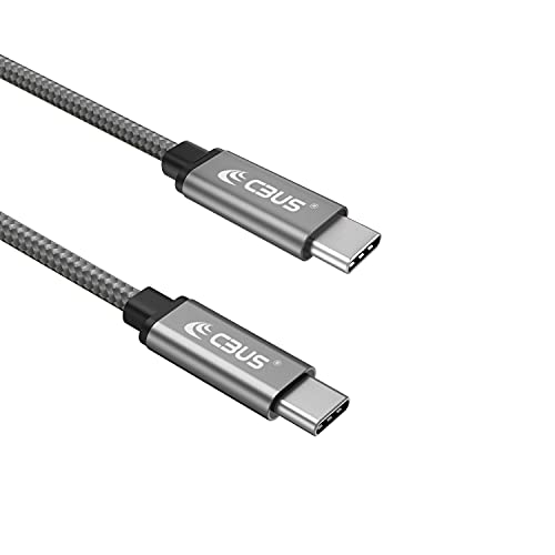 CBUS 10 ft USB-C to C Fast Charging Cable – Heavy-Duty Braided Cord for i Phone 16/15/Pro/Max/Plus & Android Devices – Superior Durability & Super Speed USB-C Charger in Stylish Purple – Unmatched Flexibility for Home & Travel Use