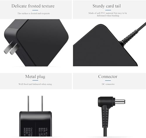 High-Performance 65 W Laptop Charger for Lenovo Idea Pad Series – Reliable Replacement AC Adapter for Models 110, 320, 330, S145 & S340 – Fast Charging, Enhanced Compatibility, CE/FCC/ROHS Certified, 1-Year Warranty, Ideal for On-the-Go Professionals and Students