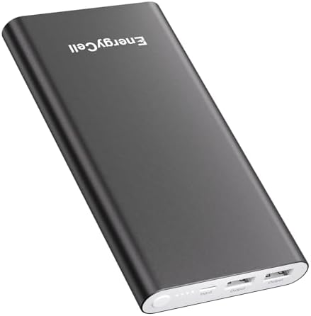 Pilot 4 GS 12000 m Ah Fast Charging Power Bank – Dual 3 A Output Portable Charger for i Phone 11-16 & More – Stylish Silver Design for On-the-Go Convenience and Reliable Device Protection