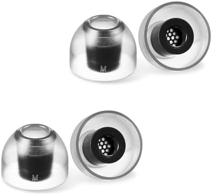 Transform Your Audio Experience with AZLA Sedna Earfit Crystal Standard 2 – Premium Silicone Earbud Tips for Sony WF-1000 XM5, Beats, Sennheiser, Jabra – Ultimate Noise-Canceling Replacement Tips (3 Pair, M-ML-L) – Achieve Unmatched Comfort & Superior Sound Isolation