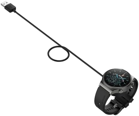 Magnetic USB Charging Cable for Huawei Smartwatches – 1 m Replacement Charger for GT5, GT4, 4 Pro & GT3 SE – Fast, Reliable Power with Universal Compatibility and Travel-Friendly Design for On-the-Go Convenience