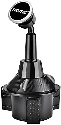 Revolutionary Magnetic Cup Holder Phone Mount – Ultra-Durable N50 Magnet Design for Secure Smartphone Positioning – Effortless Hands-Free Driving Experience with 360-Degree Rotation – Perfect Compatibility with All Cell Phones – Elevate Your Automotive Convenience Today