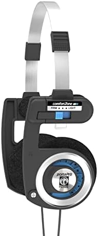 Koss Porta Pro Classic On-Ear Headphones – Elevate Your Audio Experience with Retro Style and Unmatched Comfort for Music Enthusiasts – Lightweight Design, Exceptional Bass, and Universal 3.5 mm Connectivity Perfect for Commuters and Home Use – Sleek Black/Silver Finish for Effortless Daily Integration