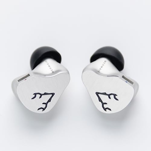 Premium Audiophile Wired Earbuds – Keephifi Mermaid In-Ear Monitors Featuring 10 mm Dynamic Drivers and 5-Axis CNC Aluminum Alloy Cavity for Superior Acoustic Performance – Universal 3.5 mm Jack Compatibility for Enhanced Versatility and Comfort