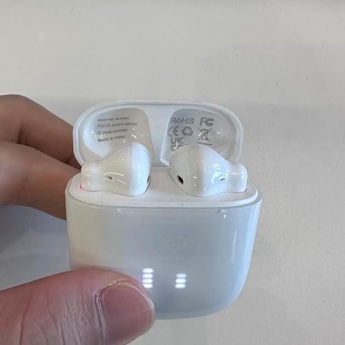 Elevate Your Audio Experience with OYIB Bluetooth 5.3 Wireless Earbuds – Advanced Noise Cancelling Earphones Featuring 4-Mic Clarity, Touch Control, and IPX7 Waterproof Design for Enhanced Workout Performance – LED Battery Display for Real-Time Monitoring and Effortless Connectivity