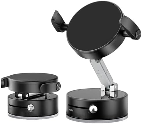 Ultimate Magnetic Suction Phone Holder for Cars – Advanced Retractable Mount with Versatile Armrest Clip for All Smartphones – Ensures Unmatched Stability and Hands-Free Navigation on Smooth Surfaces – Elevate Your Driving Experience with Reliable Grip and Storage Efficiency