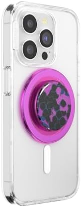 Mag Safe-Ready Pop Socket Phone Grip with Tidepool Lava Lamp Absinthe Design – Hands-Free Kickstand for Streamlined Streaming & Effortless Wireless Charging – Secure Magnetized Grip for Enhanced Functionality & Style