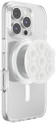 Mag Safe Pop Grip and Stand – Premium Magnetic Phone Accessory for i Phone – Customizable and Swappable Design for Optimal Grip and Hands-Free Convenience – Compatible with Wireless Charging, Elegant Black Finish for Enhanced Mobile Experience