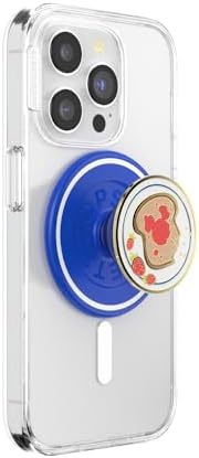 Disney Mickey Waffle Mag Safe Pop Grip – Stylish Magnetic Phone Stand with Swappable Design, Effortless Wireless Charging, Enhance Your Smartphone Experience with Fun & Functionality