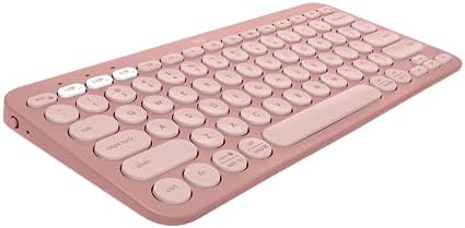 Logitech Pebble Keys 2 K380 s: Versatile Multi-Device Bluetooth Wireless Keyboard with Customizable Shortcuts, Slim & Portable Design for Ultimate Productivity Across Windows, mac OS, i Pad OS, Android, and Chrome OS – Tonal Graphite Finish for Style and Comfort