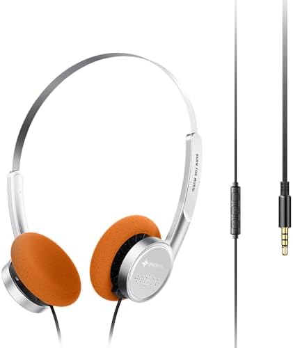 Fii O Snowsky Wind 3.5 mm On-Ear Headphones: Unmatched High-Fidelity Sound with Integrated Microphone for Gaming and Recording – Ultra-Lightweight Comfort, Superior Device Compatibility, and Elegant Black Design for Audiophiles and Casual Users