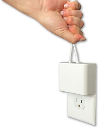 Secure Charge Lock System: Advanced Anti-Theft & Tug-Proof Phone Charger with Patented Slim Design – Dual Fast Charger Included, Plus 6 FT USB-C to Lightning Cable for Universal Compatibility – Protect Your Devices Anywhere!