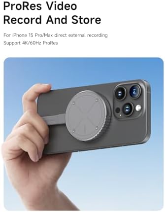 Revolutionize Your Storage with Hagibis Magnetic M.2 2230 NVMe SSD Enclosure – Ultimate USB-C 3.2 Gen2 Adapter for i Phone 16, 15 Pro Max, Mac Book, i Pad Pro & Android Devices | Lightning-Fast 10 Gbps Data Transfer, Durable Aluminum Design & Portable Convenience for On-the-Go Users